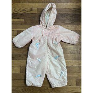 Pipi Brand Child’s Lightweight Zip Up Snowsuit With Candies